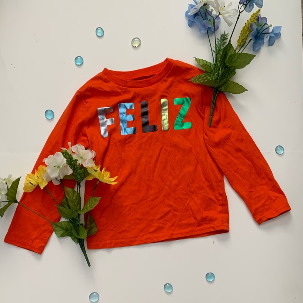 Red Feliz Longsleeve